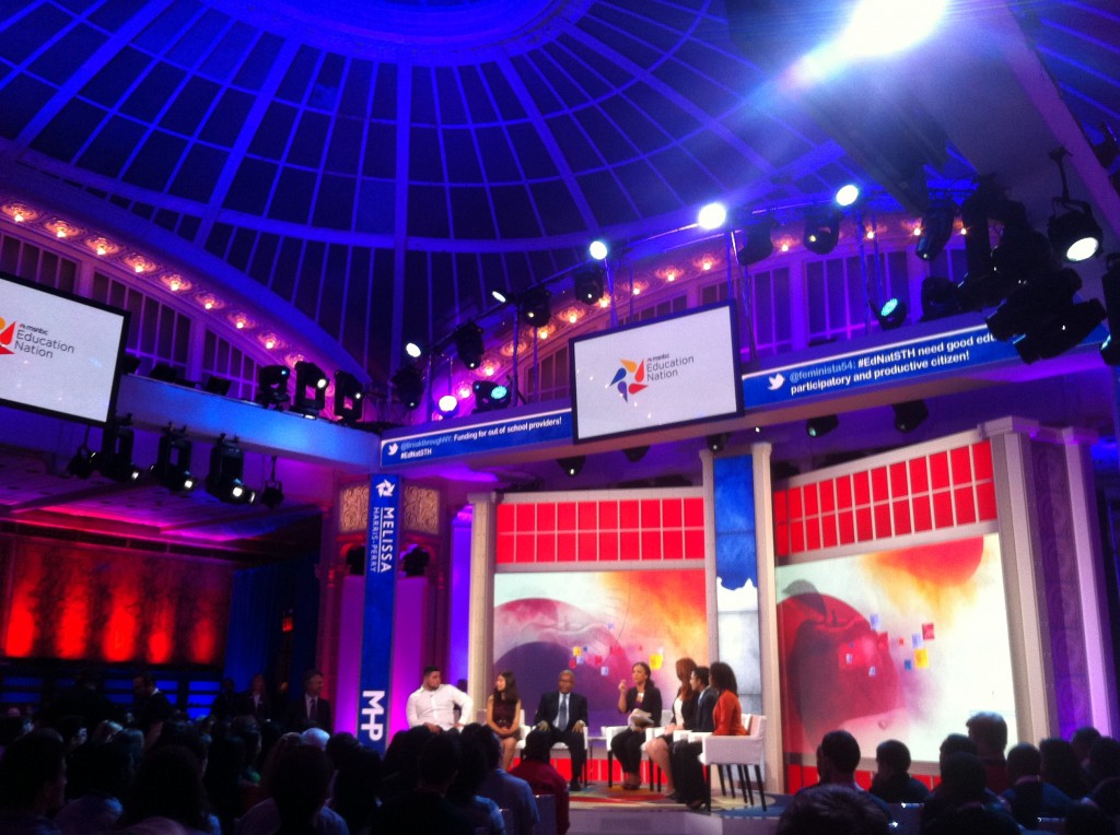 Education Nation's student town hall